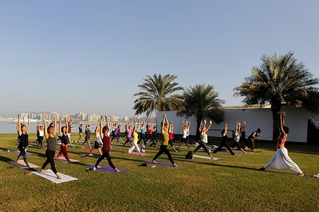 Yoga Classes in Marari Beach Resort